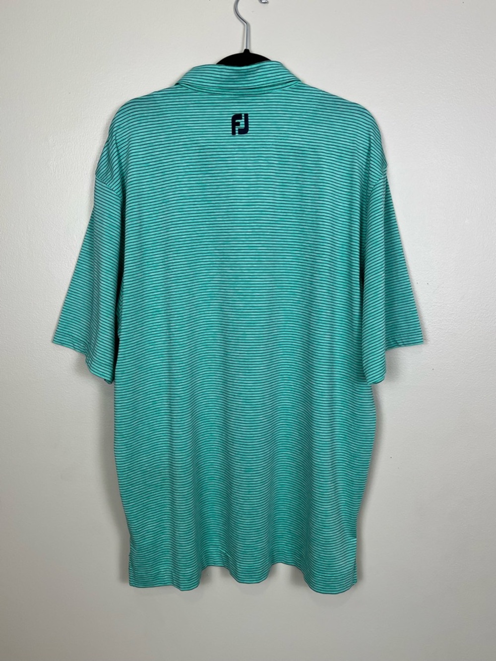 FootJoy men's performance striped golf polo shirt Size XL - Picture 3 of 12